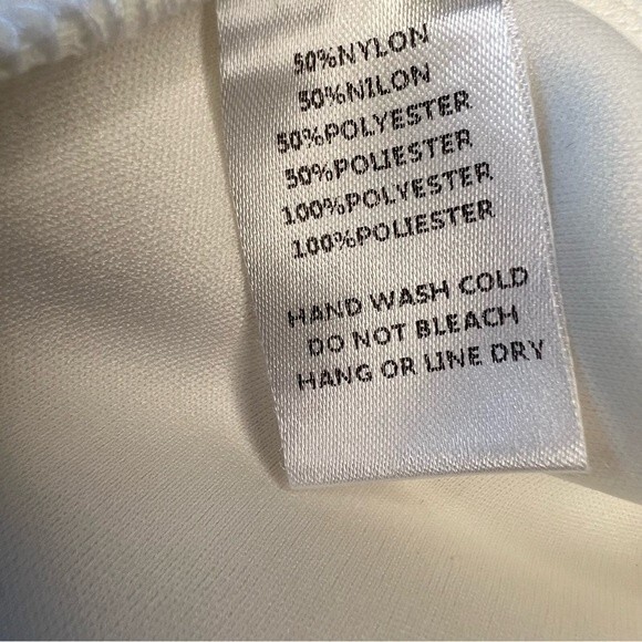 Fashion Nova Cream V-Neck Sleeveless Long Gown Cocktail Dress Women's‎ Size 1XL - Picture 14 of 16